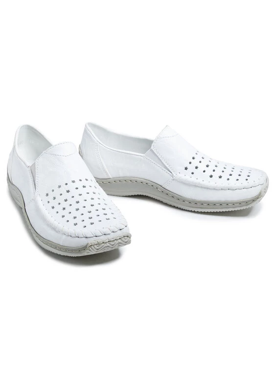 Rieker Γυναίκες Κλειστά Παπούτσια Κλειστά παπούτσια L1765-80 Λευκό Λευκό 7 Rieker Γυναίκες Κλειστά Παπούτσια Κλειστά παπούτσια L1765-80 Λευκό Λευκό - Image 5