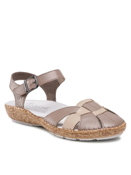 Rieker Γυναίκες Σανδάλια 44860-64 Μπεζ Μπεζ 3 Rieker Γυναίκες Σανδάλια 44860-64 Μπεζ Μπεζ