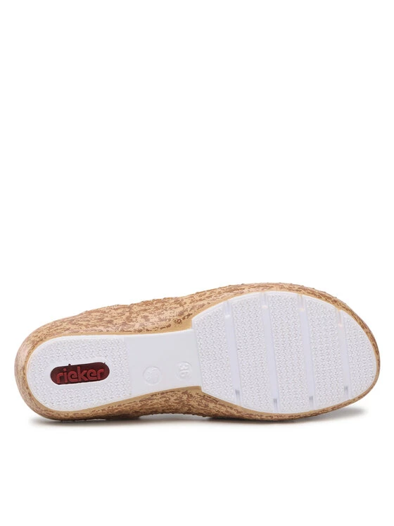 Rieker Γυναίκες Σανδάλια 44860-64 Μπεζ Μπεζ 6 Rieker Γυναίκες Σανδάλια 44860-64 Μπεζ Μπεζ - Image 4