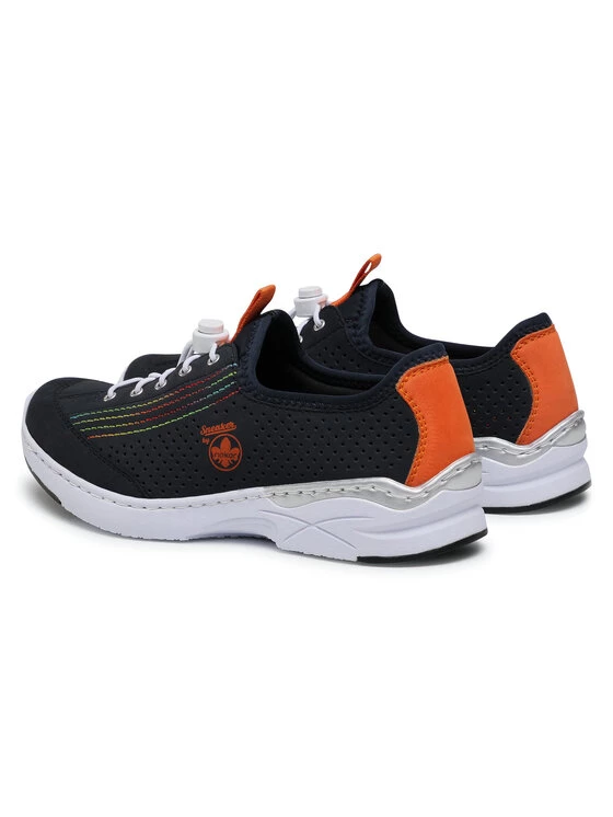 Rieker Γυναίκες Κλειστά Παπούτσια Αθλητικά M02G9-14 Σκούρο μπλε Σκούρο μπλε 5 Rieker Γυναίκες Κλειστά Παπούτσια Αθλητικά M02G9-14 Σκούρο μπλε Σκούρο μπλε - Image 3