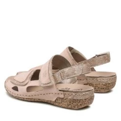 Rieker Γυναίκες Σανδάλια V7284-60 Μπεζ Μπεζ 10 Rieker Γυναίκες Σανδάλια V7284-60 Μπεζ Μπεζ -Rieker Εκπτώσεις unnamed file 122