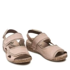 Rieker Γυναίκες Σανδάλια V7284-60 Μπεζ Μπεζ 12 Rieker Γυναίκες Σανδάλια V7284-60 Μπεζ Μπεζ -Rieker Εκπτώσεις unnamed file 124