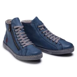 Rieker Γυναίκες Ψηλά Αθλητικά Αθλητικά Z1221-14 Μπλε Μπλε -Rieker Εκπτώσεις unnamed file 1270