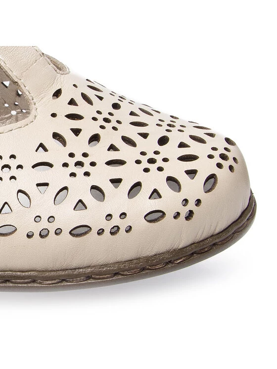 Rieker Γυναίκες Σανδάλια 40969-80 Μπεζ Μπεζ 8 Rieker Γυναίκες Σανδάλια 40969-80 Μπεζ Μπεζ - Image 6