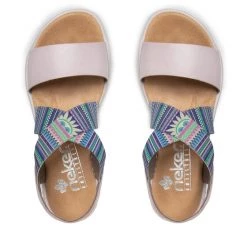 Rieker Γυναίκες Σανδάλια V44G8-30 Ροζ Ροζ -Rieker Εκπτώσεις unnamed file 149