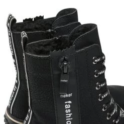 Rieker Γυναίκες Biker Μποτάκια Μποτάκια Z4218-00 Μαύρο Μαύρο -Rieker Εκπτώσεις unnamed file 1541