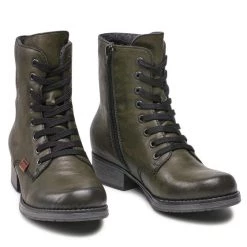 Rieker Γυναίκες Biker Μποτάκια Μποτάκια Y9718-52 Πράσινο Πράσινο -Rieker Εκπτώσεις unnamed file 1546