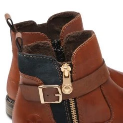 Rieker Γυναίκες Biker Μποτάκια Μποτάκια Z4959-22 Καφέ Καφέ -Rieker Εκπτώσεις unnamed file 1553