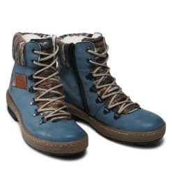 Rieker Γυναίκες Biker Μποτάκια Μποτάκια Z6743-14 Μπλε Μπλε -Rieker Εκπτώσεις unnamed file 1564