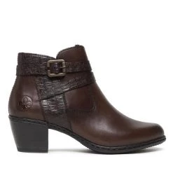 Rieker Γυναίκες Biker Μποτάκια Μποτάκια Y2174-25 Καφέ Καφέ -Rieker Εκπτώσεις unnamed file 1567