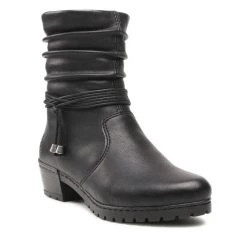 Rieker Γυναίκες Biker Μποτάκια Μποτάκια Y17R2-00 Μαύρο Μαύρο