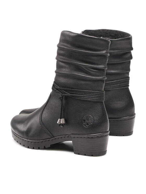 Rieker Γυναίκες Biker Μποτάκια Μποτάκια Y17R2-00 Μαύρο Μαύρο 5 Rieker Γυναίκες Biker Μποτάκια Μποτάκια Y17R2-00 Μαύρο Μαύρο - Image 3