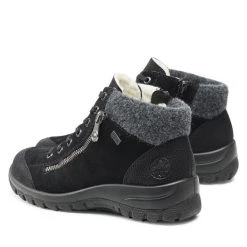 Rieker Γυναίκες Biker Μποτάκια Μποτάκια L7132-01 Μαύρο Μαύρο -Rieker Εκπτώσεις unnamed file 1640