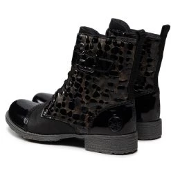 Rieker Γυναίκες Biker Μποτάκια Μποτάκια 70814-00 Μαύρο Μαύρο -Rieker Εκπτώσεις unnamed file 1694