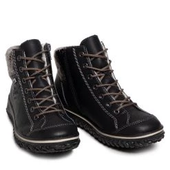 Rieker Γυναίκες Biker Μποτάκια Μποτάκια Z4243-01 Μαύρο Μαύρο -Rieker Εκπτώσεις unnamed file 1774