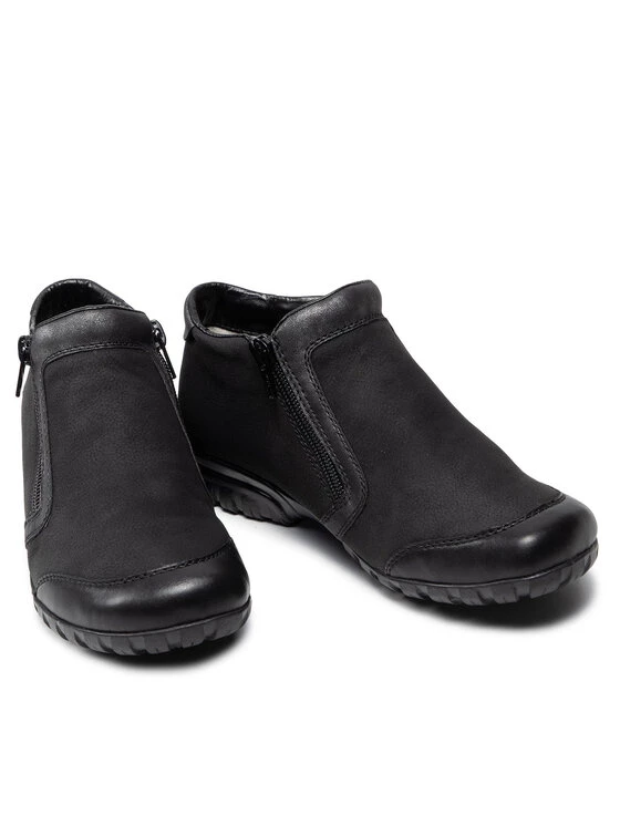 Rieker Γυναίκες Biker Μποτάκια Μποτάκια L4659-00VE Μαύρο Μαύρο 7 Rieker Γυναίκες Biker Μποτάκια Μποτάκια L4659-00VE Μαύρο Μαύρο - Image 5