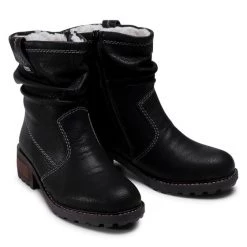 Rieker Γυναίκες Biker Μποτάκια Μποτάκια Y0463-00 Μαύρο Μαύρο -Rieker Εκπτώσεις unnamed file 1810