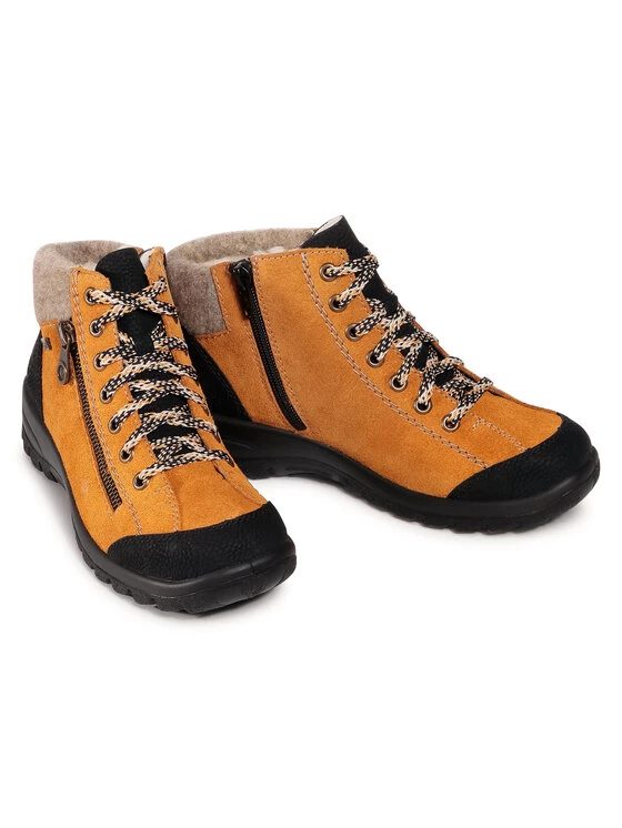 Rieker Γυναίκες Biker Μποτάκια Μποτάκια L7132-00 Κίτρινο Κίτρινο 6 Rieker Γυναίκες Biker Μποτάκια Μποτάκια L7132-00 Κίτρινο Κίτρινο - Image 4