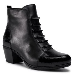 Rieker Γυναίκες Biker Μποτάκια Μποτάκια Y2162-00 Μαύρο Μαύρο