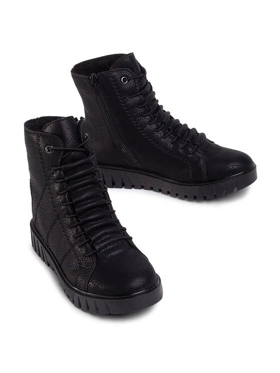 Rieker Γυναίκες Biker Μποτάκια Μποτάκια Y3420-00 Μαύρο Μαύρο 7 Rieker Γυναίκες Biker Μποτάκια Μποτάκια Y3420-00 Μαύρο Μαύρο - Image 5