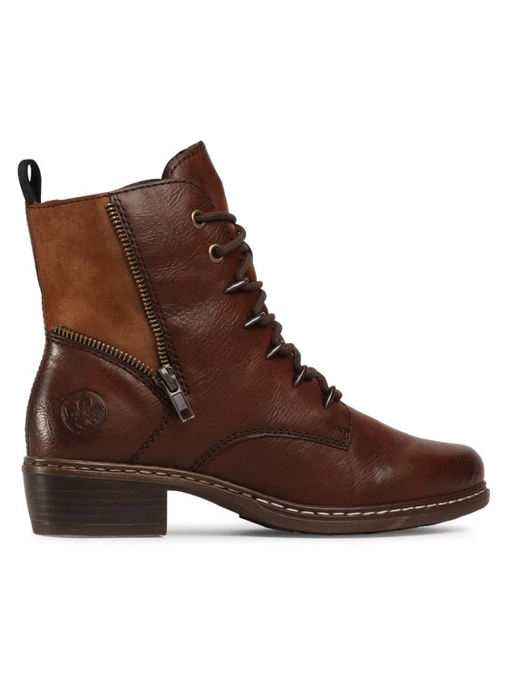 Rieker Γυναίκες Biker Μποτάκια Μποτάκια Y0800-24 Καφέ Καφέ 4 Rieker Γυναίκες Biker Μποτάκια Μποτάκια Y0800-24 Καφέ Καφέ - Image 2