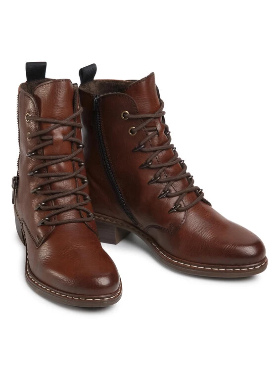 Rieker Γυναίκες Biker Μποτάκια Μποτάκια Y0800-24 Καφέ Καφέ 7 Rieker Γυναίκες Biker Μποτάκια Μποτάκια Y0800-24 Καφέ Καφέ - Image 5
