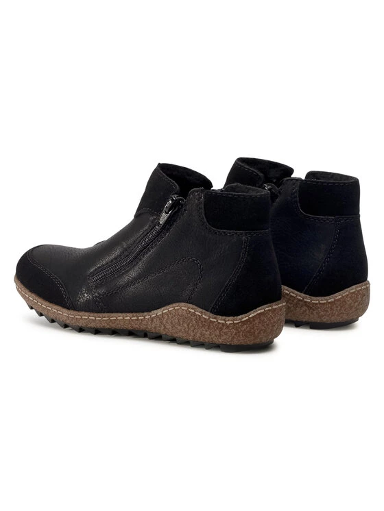 Rieker Γυναίκες Biker Μποτάκια Μποτάκια L7582-00 Μαύρο Μαύρο 5 Rieker Γυναίκες Biker Μποτάκια Μποτάκια L7582-00 Μαύρο Μαύρο - Image 3