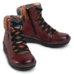 Rieker Γυναίκες Biker Μποτάκια Μποτάκια 73343-35 Μπορντό Μπορντό -Rieker Εκπτώσεις unnamed file 1888