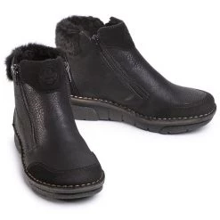 Rieker Γυναίκες Biker Μποτάκια Μποτάκια 73352-00 Μαύρο Μαύρο -Rieker Εκπτώσεις unnamed file 1900