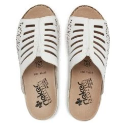 Rieker Γυναίκες Παντόφλες V7295-80 Λευκό Λευκό -Rieker Εκπτώσεις unnamed file 191