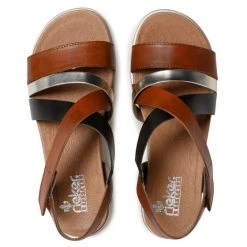 Rieker Γυναίκες Σανδάλια V5073-24 Καφέ Καφέ -Rieker Εκπτώσεις unnamed file 197