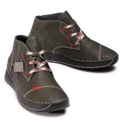 Rieker Γυναίκες Biker Μποτάκια Μποτάκια 51534-54 Πράσινο Πράσινο -Rieker Εκπτώσεις unnamed file 2014