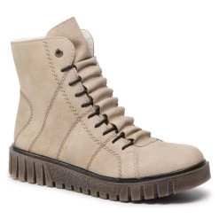 Rieker Γυναίκες Biker Μποτάκια Μποτάκια Y3420-60 Μπεζ Μπεζ