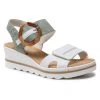 Rieker Γυναίκες Σανδάλια 67476-81 Λευκό Λευκό