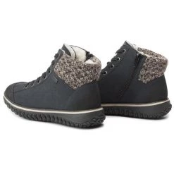 Rieker Γυναίκες Biker Μποτάκια Μποτάκια Z4243-14 Σκούρο μπλε Σκούρο μπλε -Rieker Εκπτώσεις unnamed file 2066