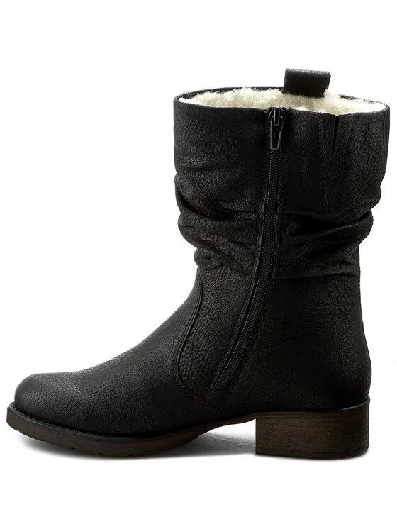 Rieker Γυναίκες Biker Μποτάκια Μποτάκια Z9583-00 Μαύρο Μαύρο 7 Rieker Γυναίκες Biker Μποτάκια Μποτάκια Z9583-00 Μαύρο Μαύρο - Image 5