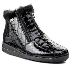 Rieker Γυναίκες Biker Μποτάκια Μποτάκια 44263-00 Μαύρο Μαύρο