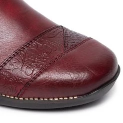 Rieker Γυναίκες Biker Μποτάκια Μποτάκια 44281-35 Μπορντό Μπορντό -Rieker Εκπτώσεις unnamed file 2135