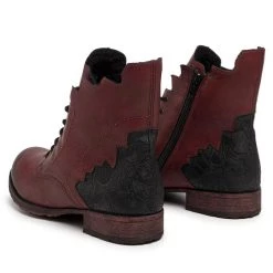 Rieker Γυναίκες Biker Μποτάκια Μποτάκια 708G4-35 Μπορντό Μπορντό -Rieker Εκπτώσεις unnamed file 2150