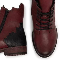 Rieker Γυναίκες Biker Μποτάκια Μποτάκια 708G4-35 Μπορντό Μπορντό -Rieker Εκπτώσεις unnamed file 2152