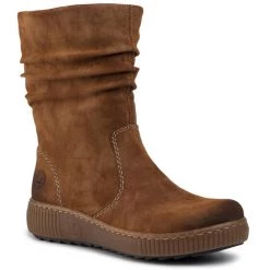 Rieker Γυναίκες Biker Μποτάκια Μποτάκια Z6651-24 Καφέ Καφέ