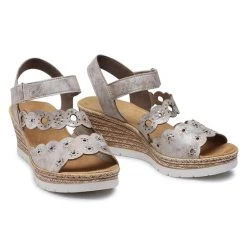 Rieker Γυναίκες Σανδάλια 619C5-90 Γκρι Γκρι -Rieker Εκπτώσεις unnamed file 220