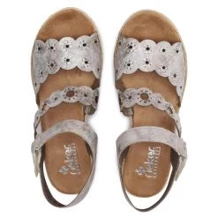 Rieker Γυναίκες Σανδάλια 619C5-90 Γκρι Γκρι -Rieker Εκπτώσεις unnamed file 221