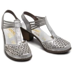 Rieker Γυναίκες Σανδάλια 40969-91 Ασημί Ασημί -Rieker Εκπτώσεις unnamed file 2246