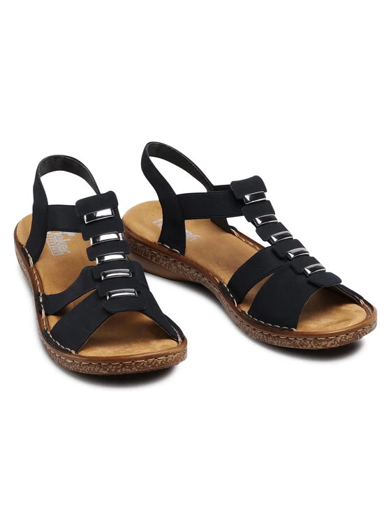 Rieker Γυναίκες Σανδάλια 62850-14A Σκούρο μπλε Σκούρο μπλε 7 Rieker Γυναίκες Σανδάλια 62850-14A Σκούρο μπλε Σκούρο μπλε - Image 5