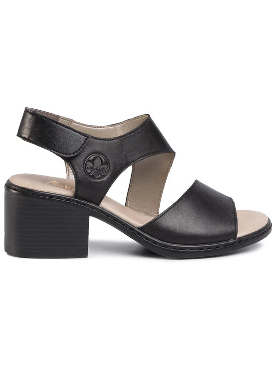 Rieker Γυναίκες Σανδάλια V0570-00 Μαύρο Μαύρο 4 Rieker Γυναίκες Σανδάλια V0570-00 Μαύρο Μαύρο - Image 2