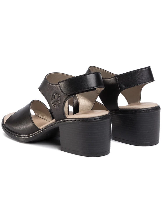 Rieker Γυναίκες Σανδάλια V0570-00 Μαύρο Μαύρο 5 Rieker Γυναίκες Σανδάλια V0570-00 Μαύρο Μαύρο - Image 3