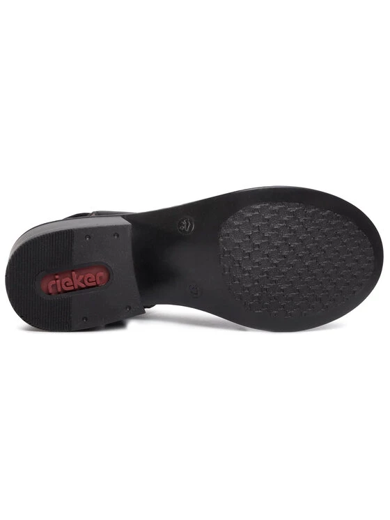 Rieker Γυναίκες Σανδάλια V0570-00 Μαύρο Μαύρο 6 Rieker Γυναίκες Σανδάλια V0570-00 Μαύρο Μαύρο - Image 4