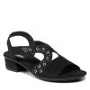 Rieker Γυναίκες Σανδάλια V6216-00 Μαύρο Μαύρο