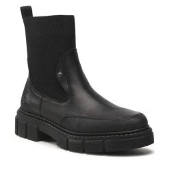 Rieker Γυναίκες Μποτάκια M3872-00 Μαύρο Μαύρο